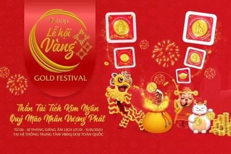 Tập đoàn vàng bạc đá quý Doji tổ chức lễ hội vàng – Gold Festival 2023