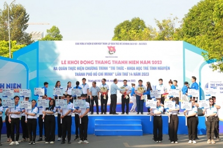 TP. Hồ Chí Minh khởi động Tháng thanh niên 2023 với chủ đề “Tuổi trẻ tiên phong chuyển đổi số”