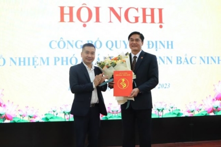 Công bố Quyết định bổ nhiệm Phó Giám đốc Kho bạc Nhà nước Bắc Ninh