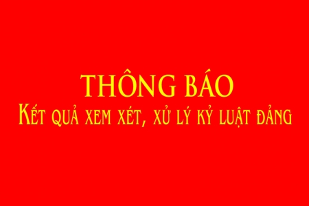 Ban Bí thư thi hành kỷ luật đảng viên vi phạm