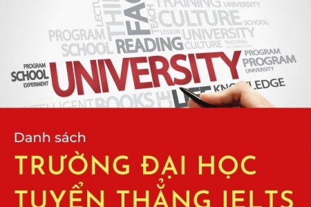 Những trường đại học nào sử dụng IELTS để xét tuyển trong năm 2023?