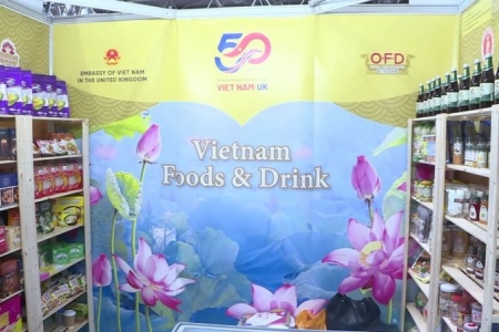 Doanh nghiệp Việt Nam trưng bày sản phẩm tại hội chợ Food and Drink Expo 2023