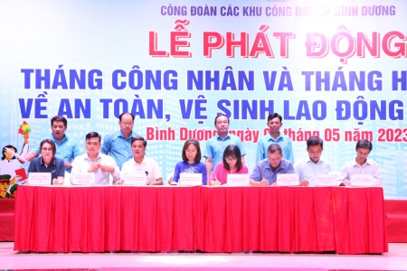 Công đoàn Các khu công nghiệp Bình Dương phát động Tháng Công nhân năm 2023