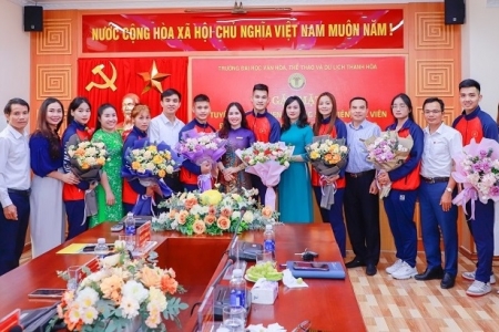 Thanh Hóa: Tuyên dương sinh viên đạt thành tích xuất sắc tại SEA Games 32