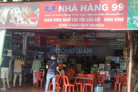 Nhà hàng 99 (Km227, TP. Phủ Lý, Hà Nam): Sau phản ánh, Cục QLTT Hà Nam kiểm tra đã không còn hàng hóa vi phạm?