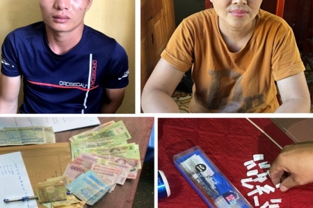 Thanh Hóa: Bắt 2 đối tượng mua bán trái phép chất ma túy