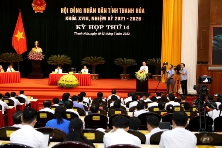 Kỳ họp thứ 14, HĐND tỉnh Thanh Hóa Khóa XVIII: Biểu quyết thông qua nhiều nghị quyết quan trọng