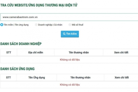 Sử dụng Website thương mại điện tử không thông báo với cơ quan quản lý để bán hàng, một công ty bị xử phạt 30 triệu đồng