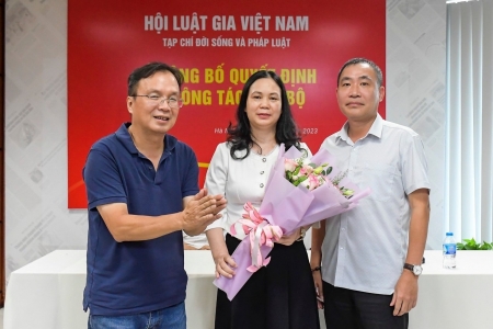 Bổ nhiệm Phó Tổng Biên tập Tạp chí Đời sống và Pháp luật