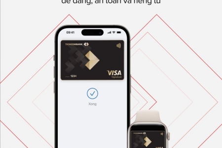 Techcombank giới thiệu Apple Pay đến khách hàng