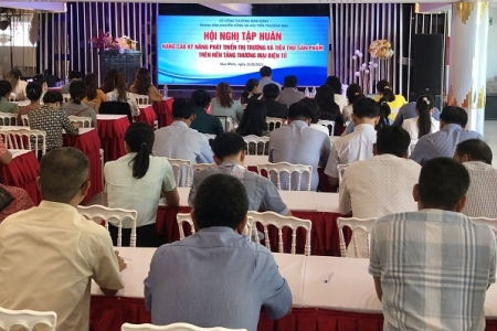 Bình Định: Nâng cao kỹ năng phát triển thị trường cho doanh nghiệp