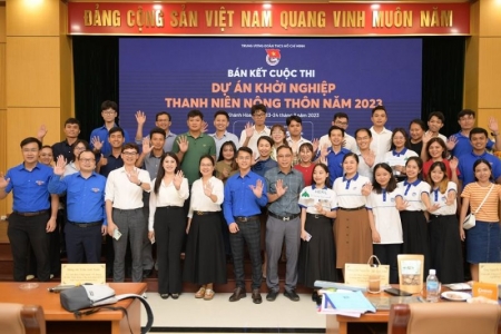 Thanh niên nông thôn tham gia Cuộc thi “Dự án khởi nghiệp thanh niên nông thôn” năm 2023