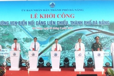 Đà Nẵng khởi công đường 1.200 tỷ nối cảng Liên Chiểu