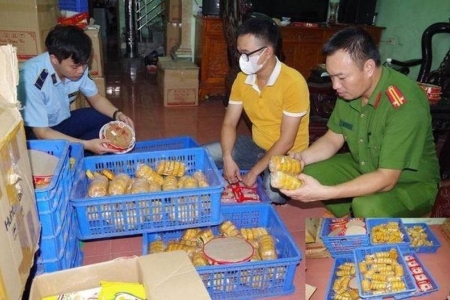 Hà Nam: Thu giữ 1000 chiếc bánh trung thu không rõ nguồn gốc