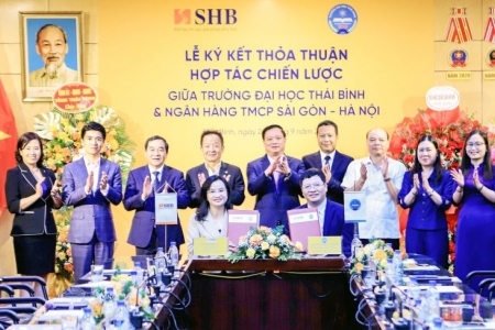 SHB hợp tác chiến lược với Đại học Thái Bình nâng cao chất lượng đào tạo và nguồn nhân lực