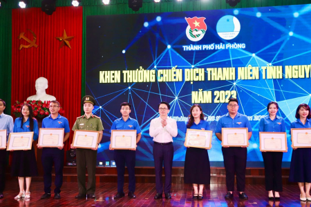 Hơn 20.000 thanh niên Hải Phòng tham gia Chiến dịch Thanh niên tình nguyện Hè 2023