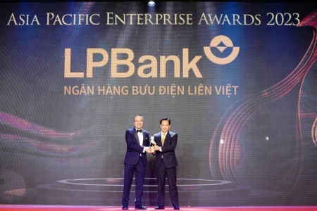 LPBank tiếp tục nhận giải thưởng Doanh nghiệp xuất sắc Châu Á năm 2023