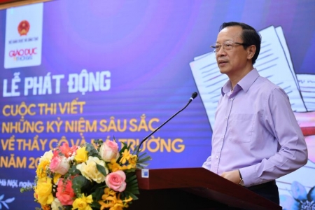 Phát động Cuộc thi viết "Những kỷ niệm sâu sắc về thầy cô và mái trường" năm 2023