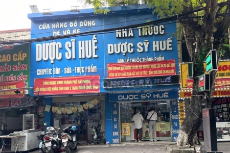 Nhà thuốc Dược sĩ Huế tại Hải Phòng bị tước quyền sử dụng chứng chỉ hành nghề dược