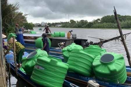 Khởi sắc thị trường bồn chứa nước đón đầu mùa hạn, mặn vùng Đồng bằng sông Cửu Long