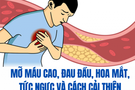 Mỡ máu cao đau đầu, hoa mắt, tức ngực - đã có LIPIDcleanz