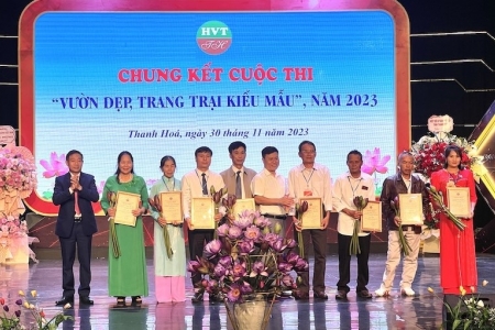 Thanh Hóa tổ chức chung kết Cuộc thi “Vườn đẹp, trang trại kiểu mẫu" năm 2023