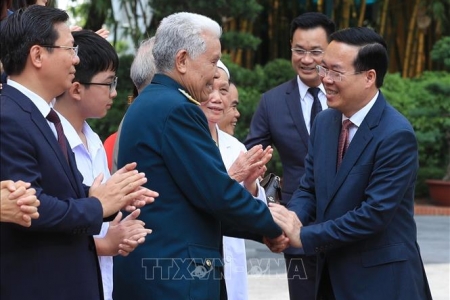 Chủ tịch nước Võ Văn Thưởng gặp mặt đoàn đại biểu chương trình Việc tử tế