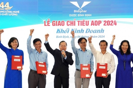 Bidiphar đặt mục tiêu doanh thu 2.000 tỷ đồng trong năm 2024