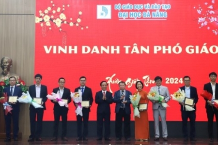 Đại học Đà Nẵng có 19 tân Phó Giáo sư