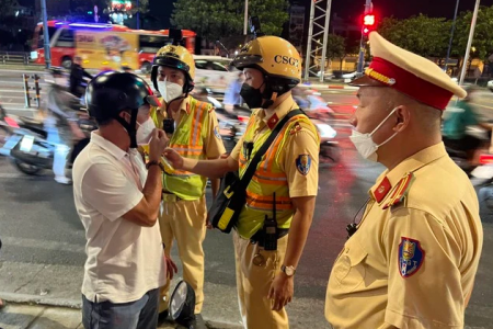 TP. Hồ Chí Minh xử lý nghiêm vi phạm nồng độ cồn đã kéo giảm sâu tai nạn giao thông