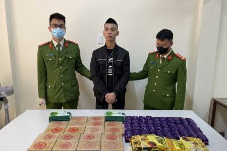 Triệt xóa đường dây mua bán ma túy, thu giữ 18 bánh heroin