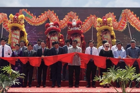 Hoành tráng Hội chợ Quốc tế hàng phong cách ngoài trời ngành gỗ Việt Nam