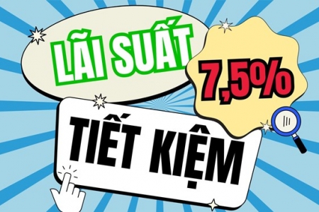 Những ngân hàng nào còn giữ lãi suất tiết kiệm 7,5%/năm?