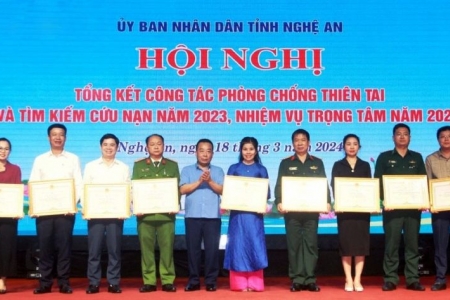 Nghệ An: Thiệt hại khoảng 667 tỷ đồng do thiên tai trong năm 2023