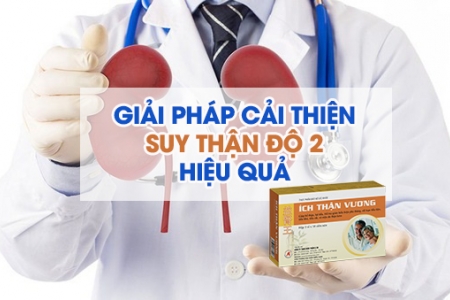 Ích Thận Vương - Giải pháp giúp cải thiện suy thận độ 2 hiệu quả