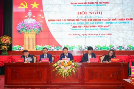 Hải Phòng: Đối thoại với 250 doanh nghiệp xuất nhập khẩu năm 2024