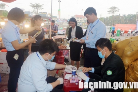 Bắc Ninh: Kiểm tra 126 cơ sở sản xuất, kinh doanh dịch vụ ăn uống mùa lễ hội Xuân 2024