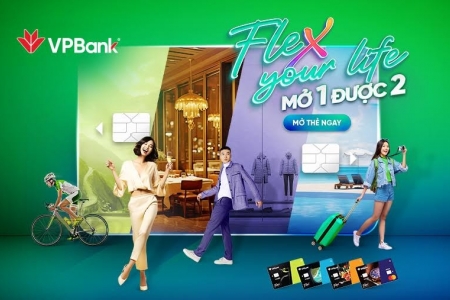 VPBank ra mắt thẻ Flex: Chi tiêu linh hoạt, tự do thể hiện cá tính