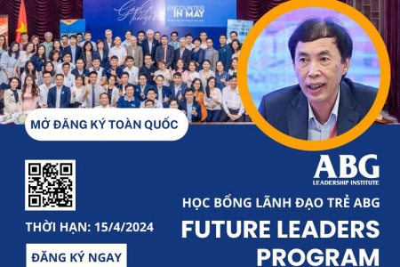 100 suất học bổng cho các lãnh đạo trẻ tương lai