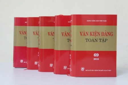 Bộ sách Văn kiện Đảng toàn tập sẽ ra mắt vào dịp kỷ niệm 100 năm Ngày thành lập Đảng