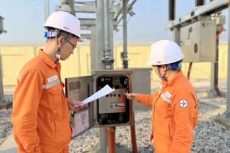 Vĩnh Phúc tổ chức nghiệm thu đóng điện dự án trạm biến áp 110kV Sông Lô và nhánh rẽ