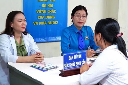 Long An tăng cường công tác chăm sóc sức khỏe sinh sản cho công nhân khu, cụm công nghiệp năm 2024