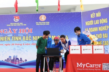 15 doanh nghiệp tham gia "Ngày hội việc làm thanh niên tỉnh Bắc Ninh năm 2024"