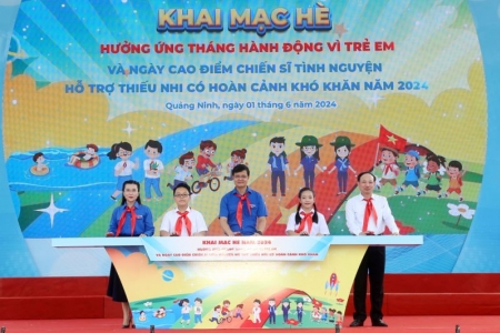 Quảng Ninh: Khai mạc hè, hưởng ứng Tháng hành động vì trẻ em năm 2024