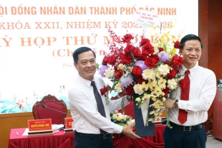 Thành phố Bắc Ninh có tân Chủ tịch UBND