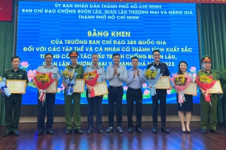 Thành phố Hồ Chí Minh đạt kết quả tích cực trong công tác chống buôn lậu, hàng giả