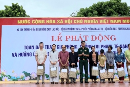 Quảng Trị: Phát động đợt cao điểm phòng, chống ma túy trong toàn dân năm 2024