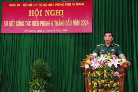 BĐBP tỉnh An Giang đạt nhiều thành tích nổi bật trong 6 tháng đầu năm 2024