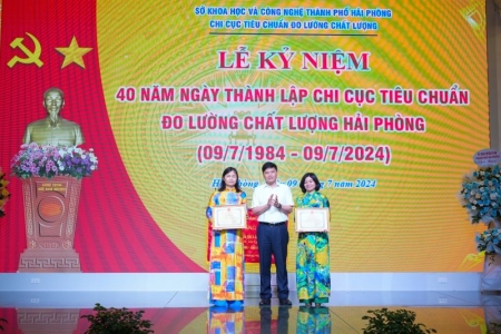 Chi cục Tiêu chuẩn Đo lường Chất lượng Hải Phòng kỷ niệm 40 năm Ngày thành lập