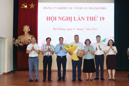 Đảng ủy Khối các cơ quan TP. Hải Phòng triển khai nhiệm vụ trọng tâm 6 tháng cuối năm 2024